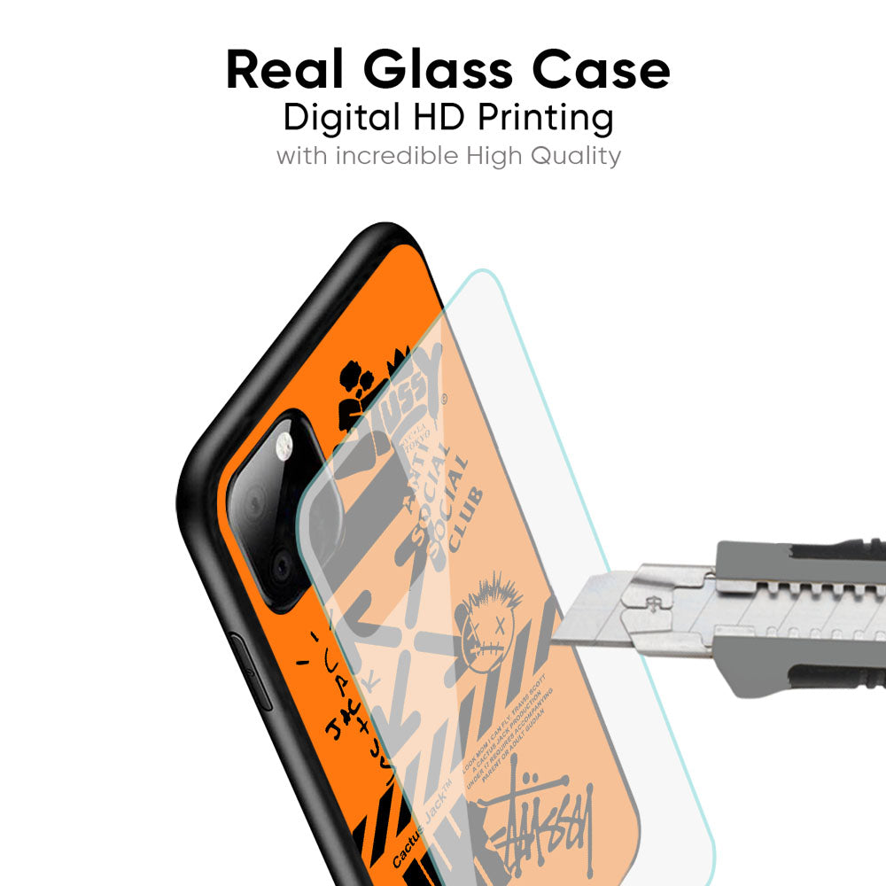 Anti Social Club Glass Case for iPhone 17 Pro Max