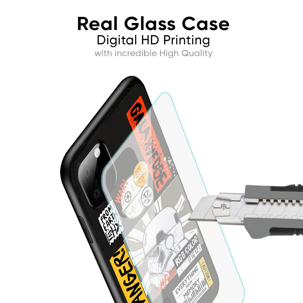 Galaxy Edge Glass Case for iPhone 17 Pro Max