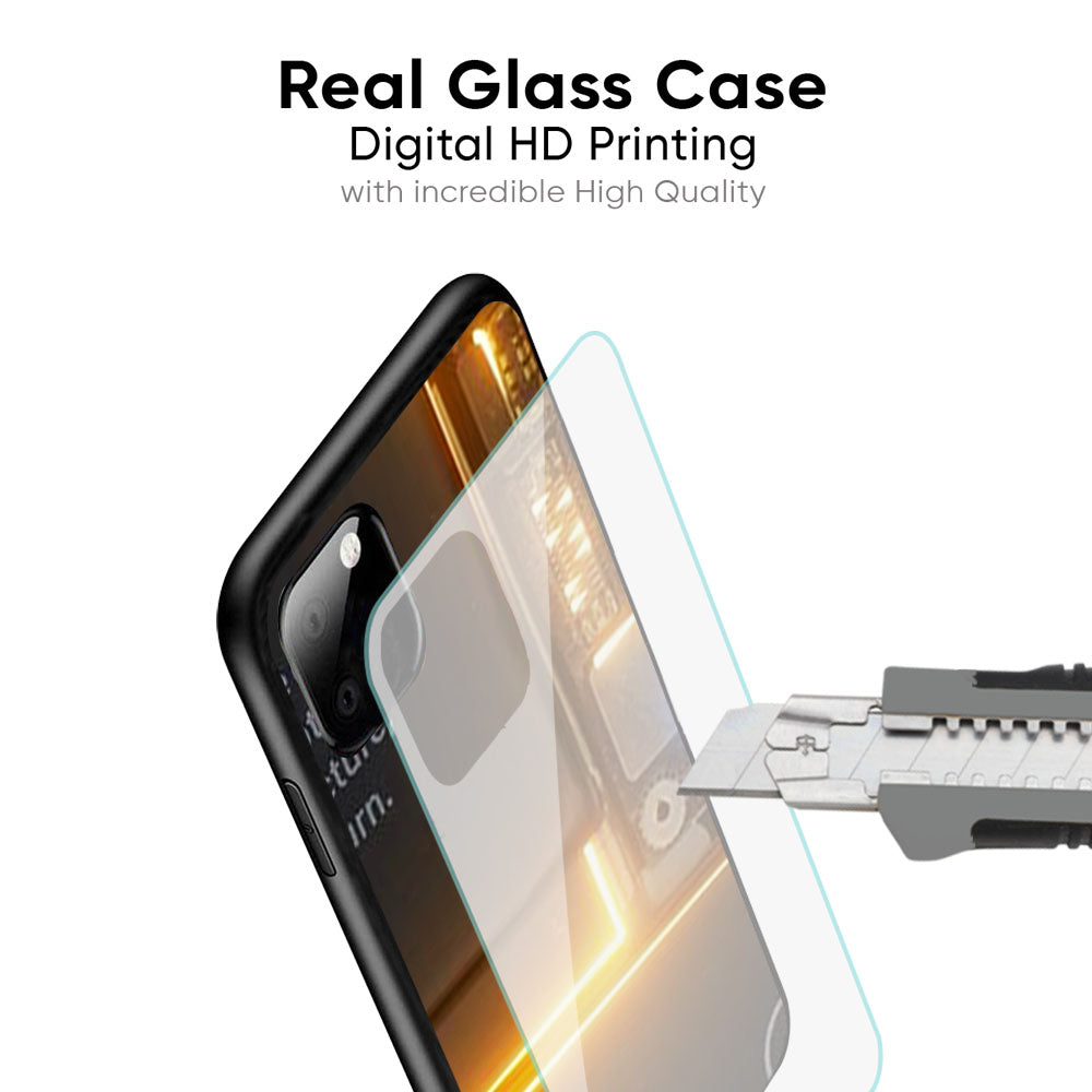 Glow Up Skeleton Glass Case for iPhone 17 Pro Max