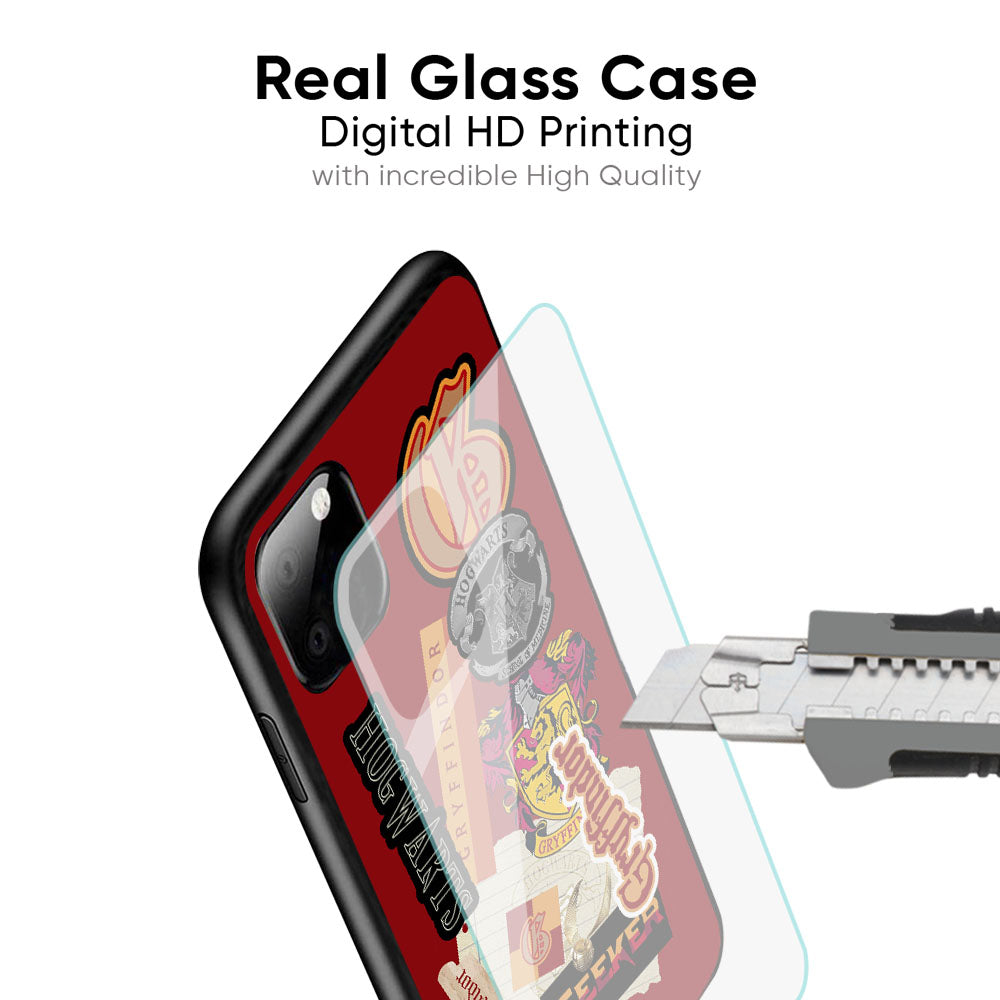 Gryffindor Glass Case for iPhone 17 Pro Max