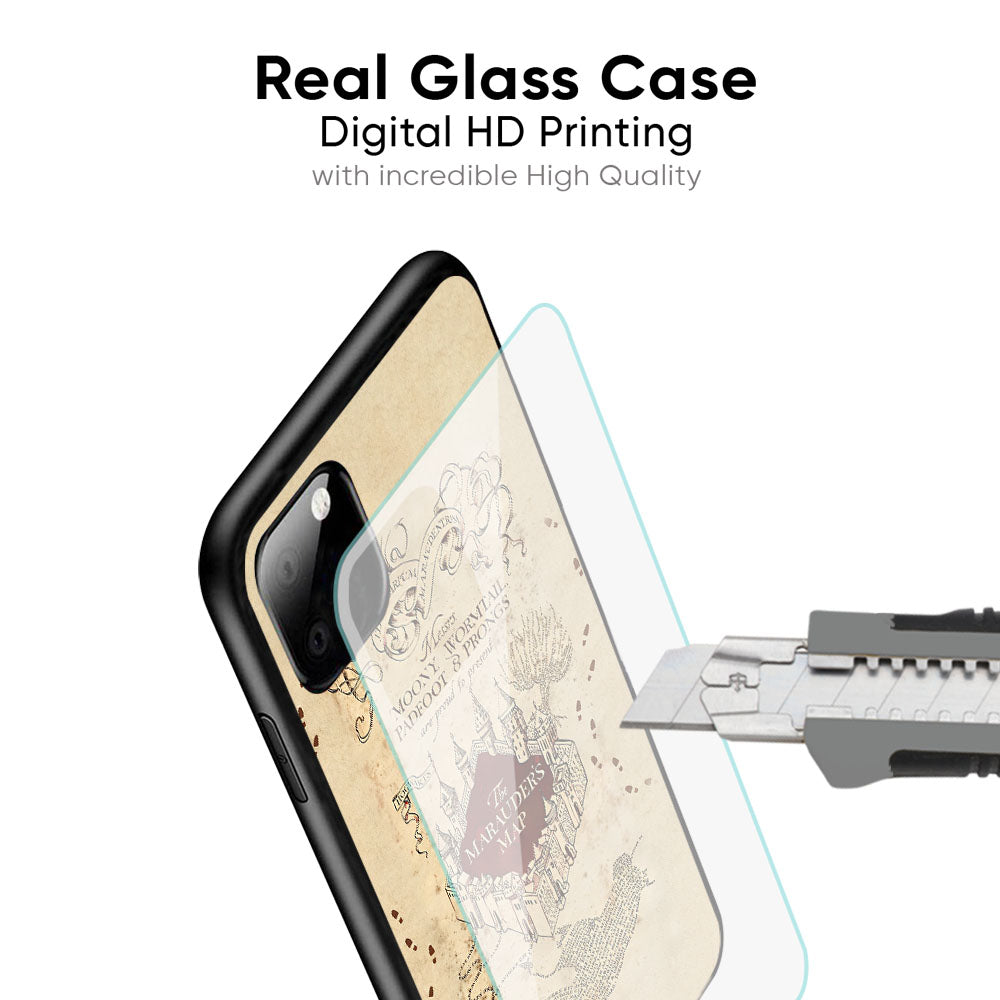 Magical Map Glass Case for iPhone 17 Pro Max