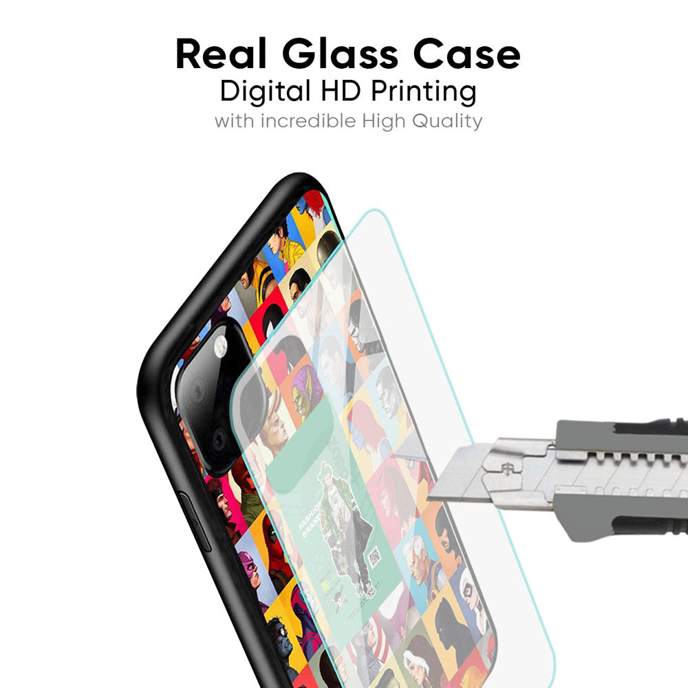Zoro Bape Glass Case for iPhone 17 Pro Max