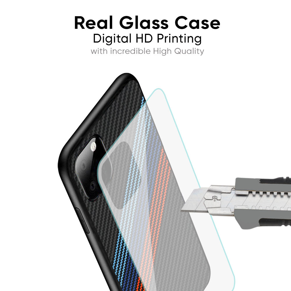 Carbon Inspired Glass Case for iPhone 17 Pro Max
