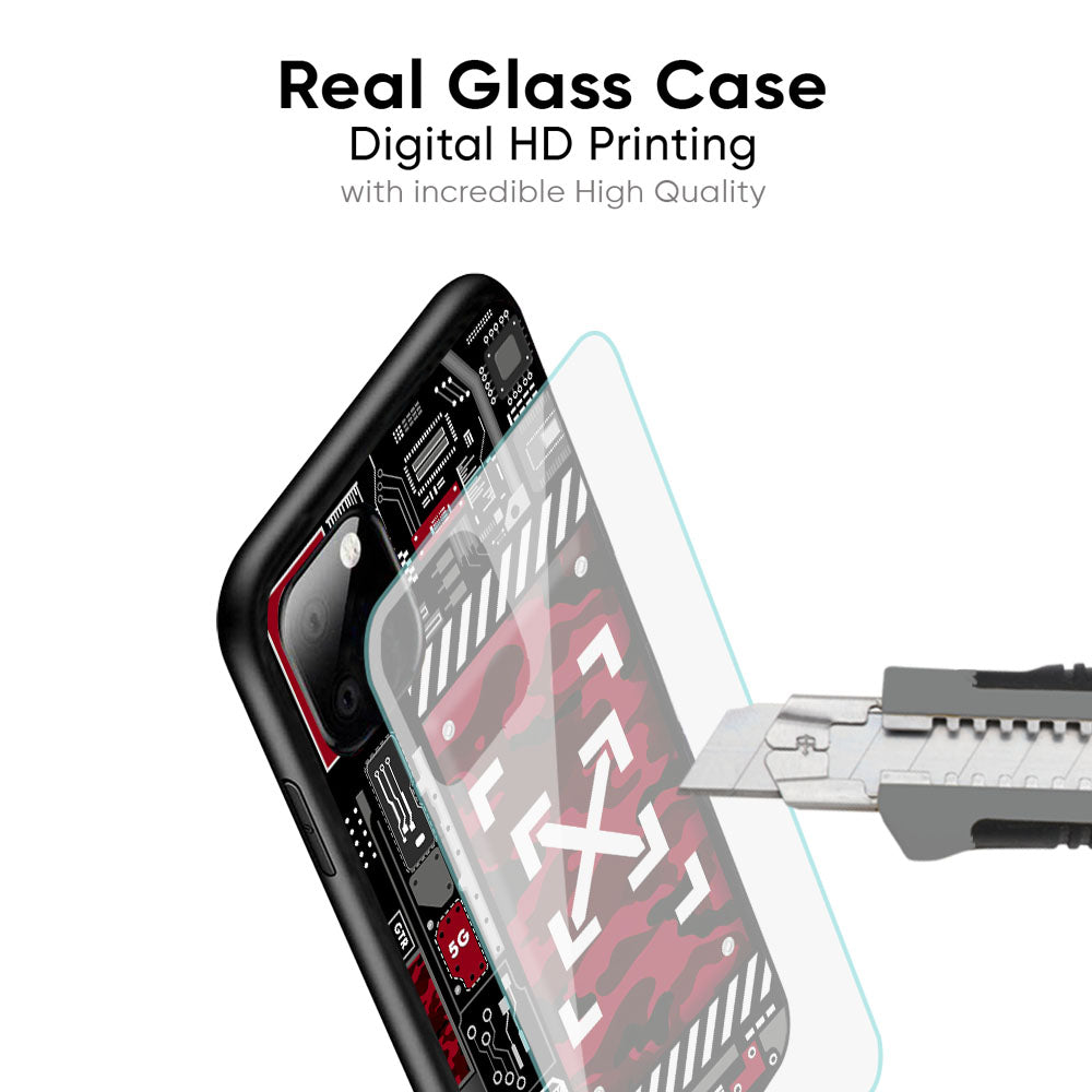 Technology Art Glass Case for iPhone 17 Pro Max