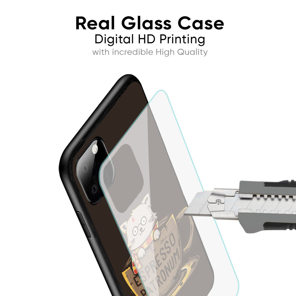 Tea With Kitty Glass Case For iPhone 17 Pro Max