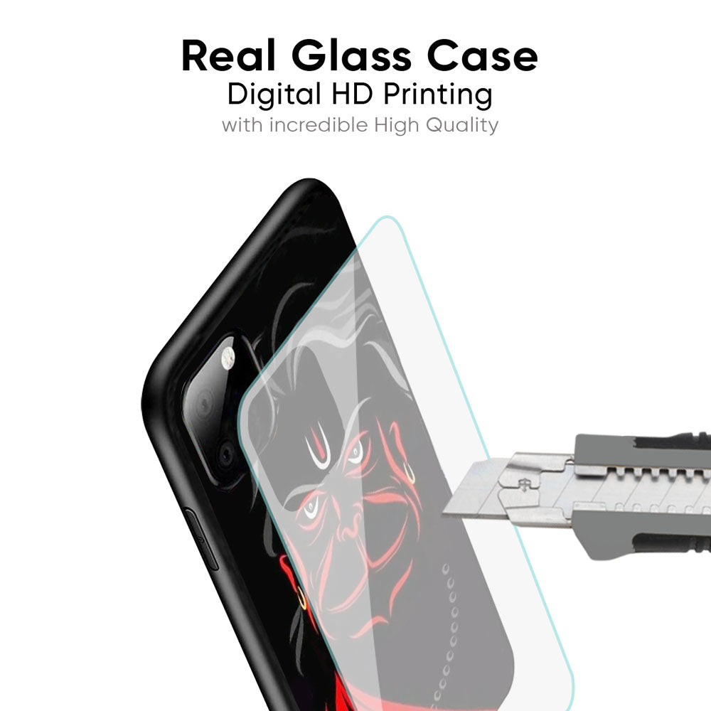 Lord Hanuman Glass Case For iPhone 17 Pro Max