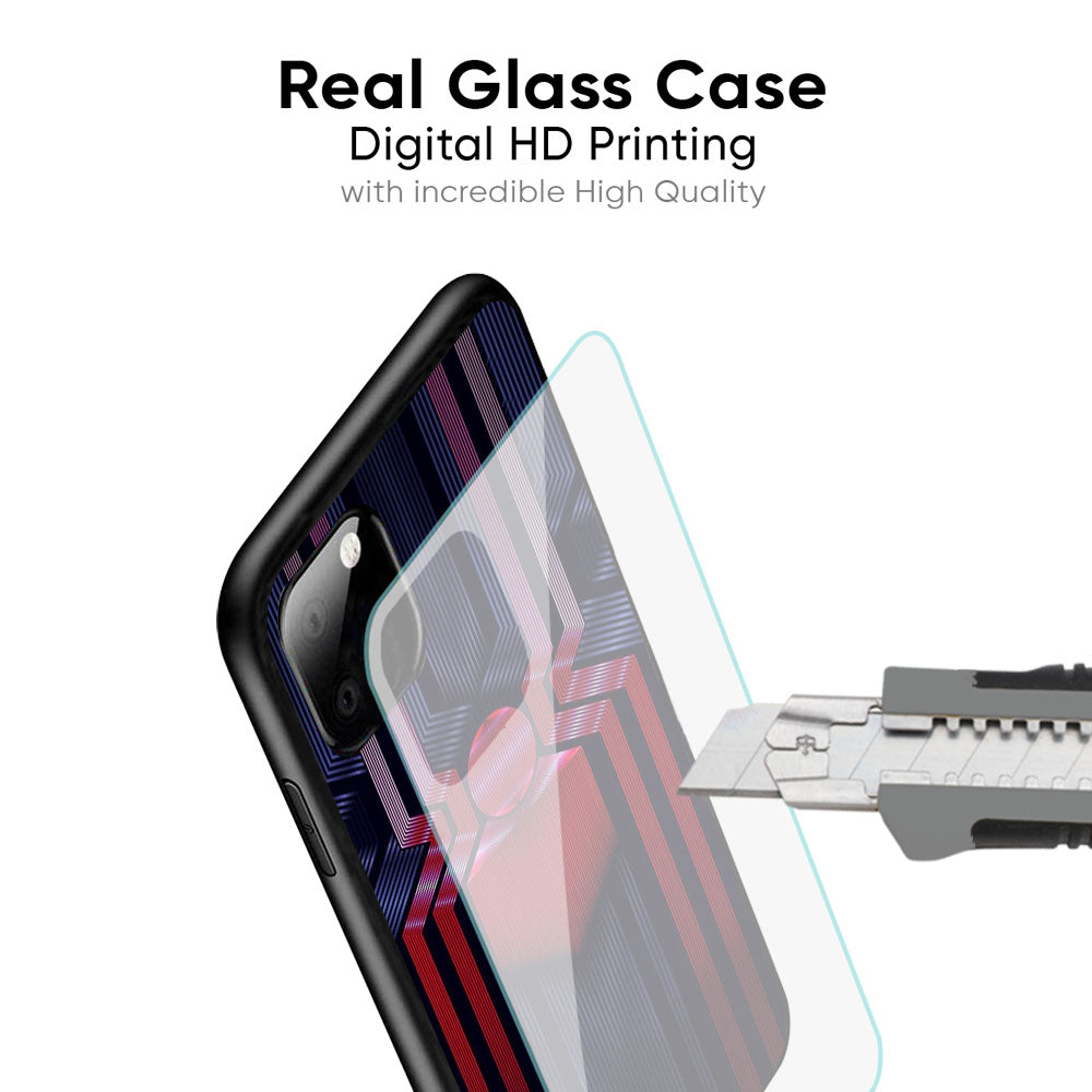 Super Art Logo Glass Case For iPhone 17 Pro Max