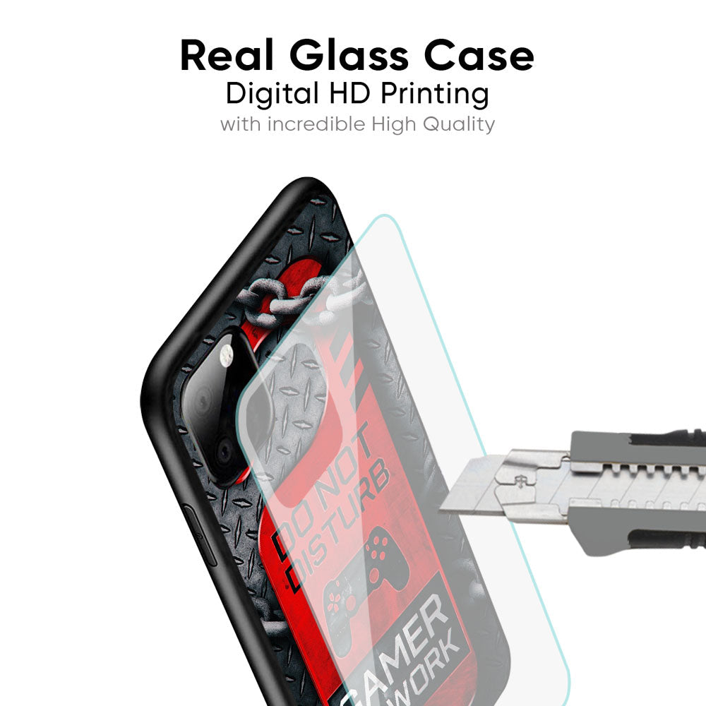 Do No Disturb Glass Case For iPhone 17 Pro Max
