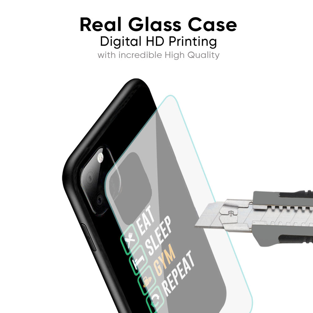 Daily Routine Glass Case for iPhone 17 Pro Max