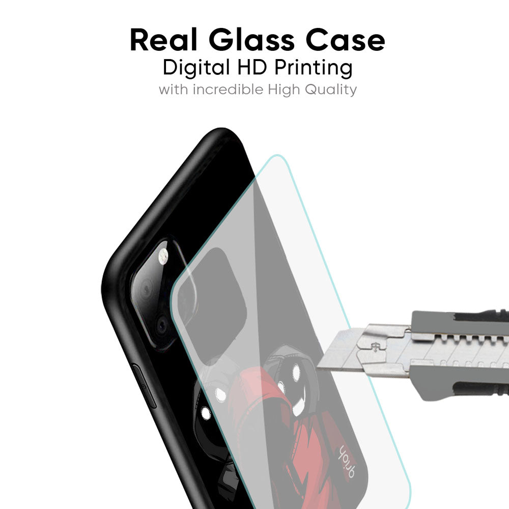 Shadow Character Glass Case for iPhone 17 Pro Max