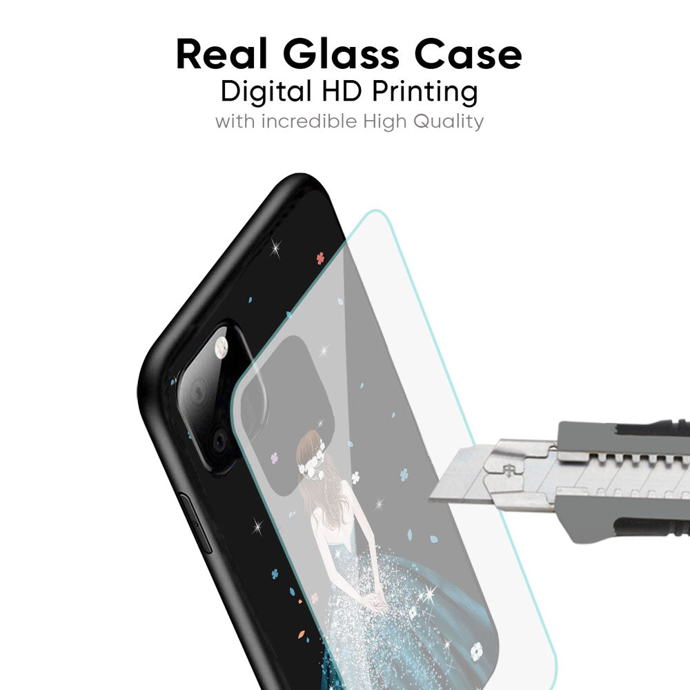 Queen Of Fashion Glass Case for iPhone 17 Pro Max