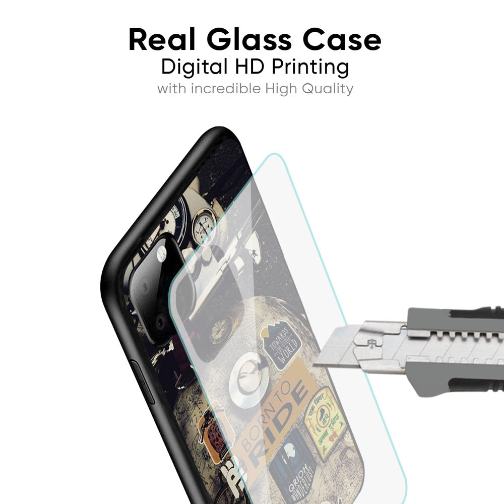 Ride Mode On Glass Case for iPhone 17 Pro Max