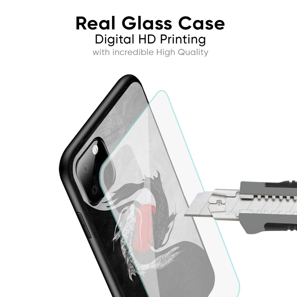 Japanese Art Glass Case for iPhone 17 Pro Max