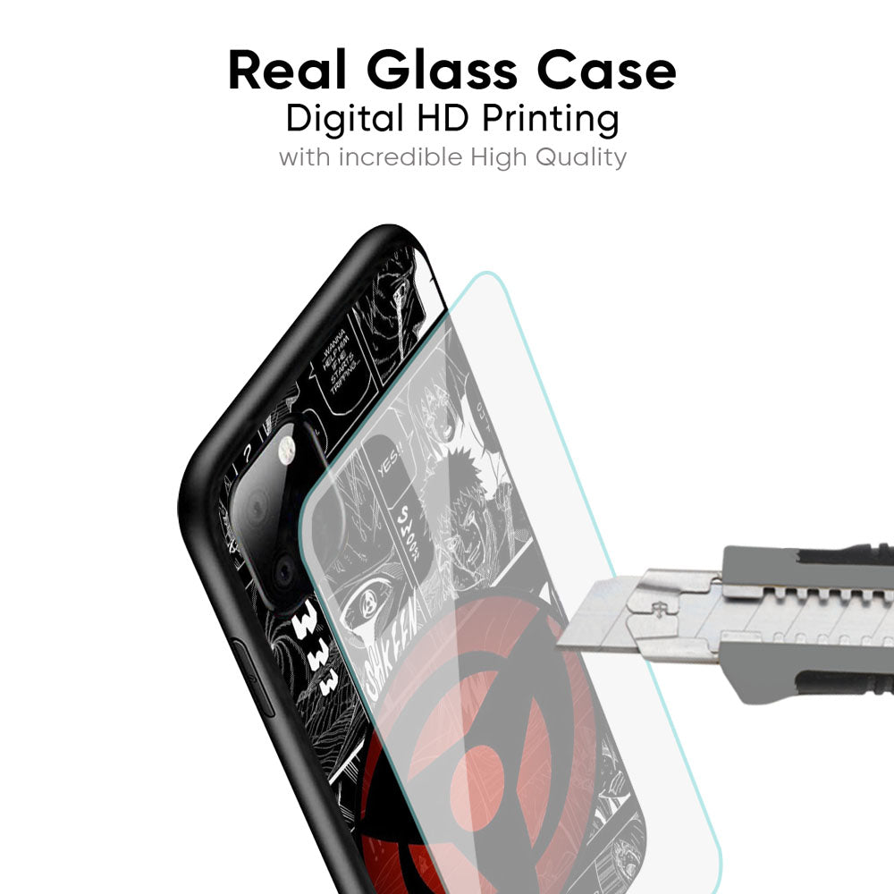 Sharingan Glass Case for iPhone 17 Pro Max