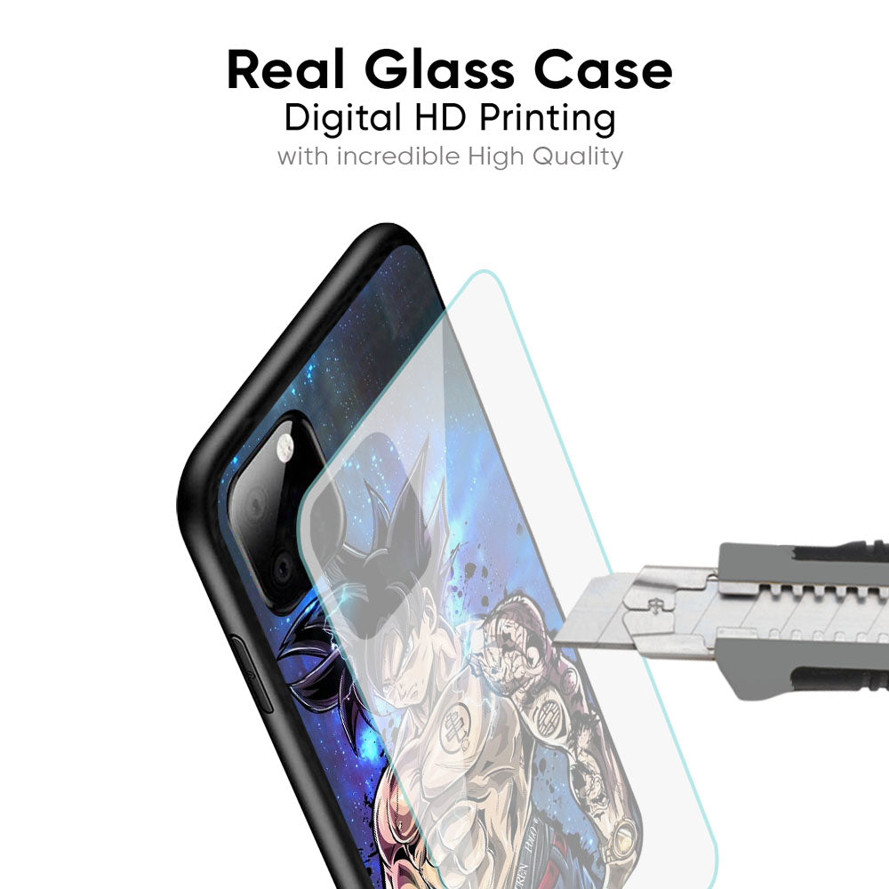 Branded Anime Glass Case for iPhone 17 Pro Max