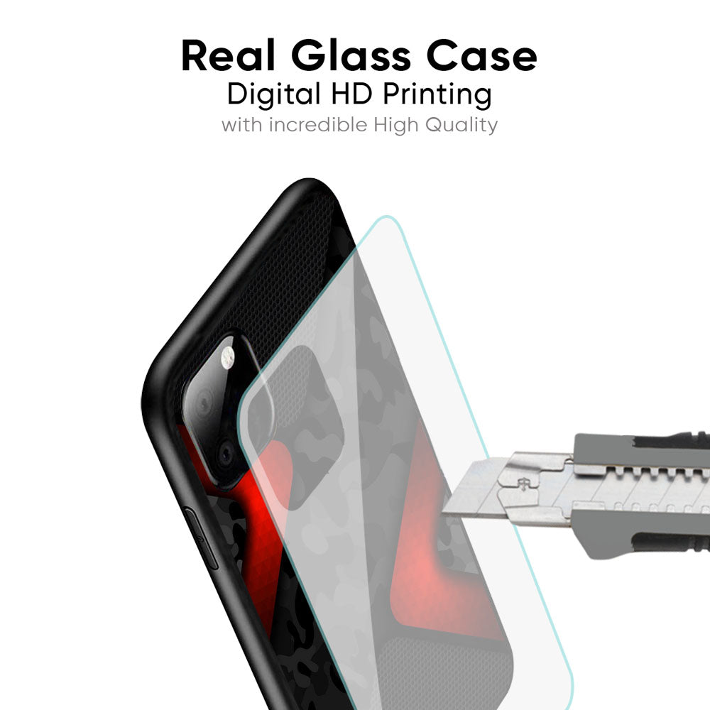 Modern Camo Abstract Glass Case for iPhone 17 Pro Max