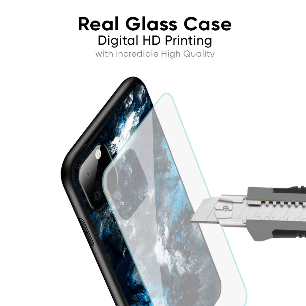 Cloudy Dust Glass Case for iPhone 17 Pro Max