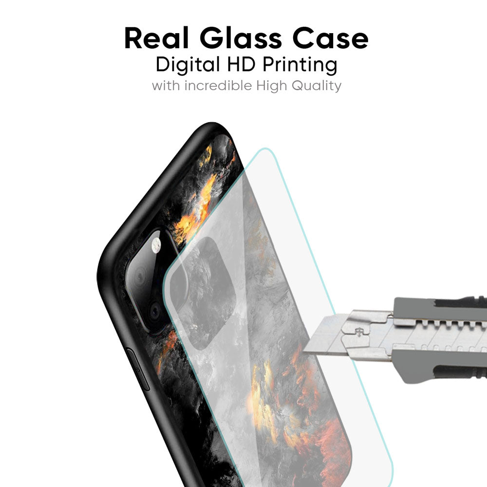 Lava Explode Glass Case for iPhone 17 Pro Max