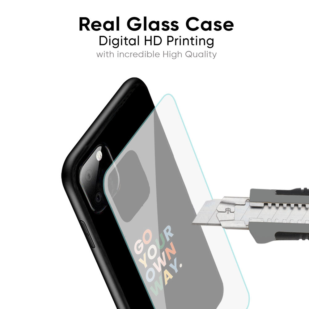 Go Your Own Way Glass Case for iPhone 17 Pro Max