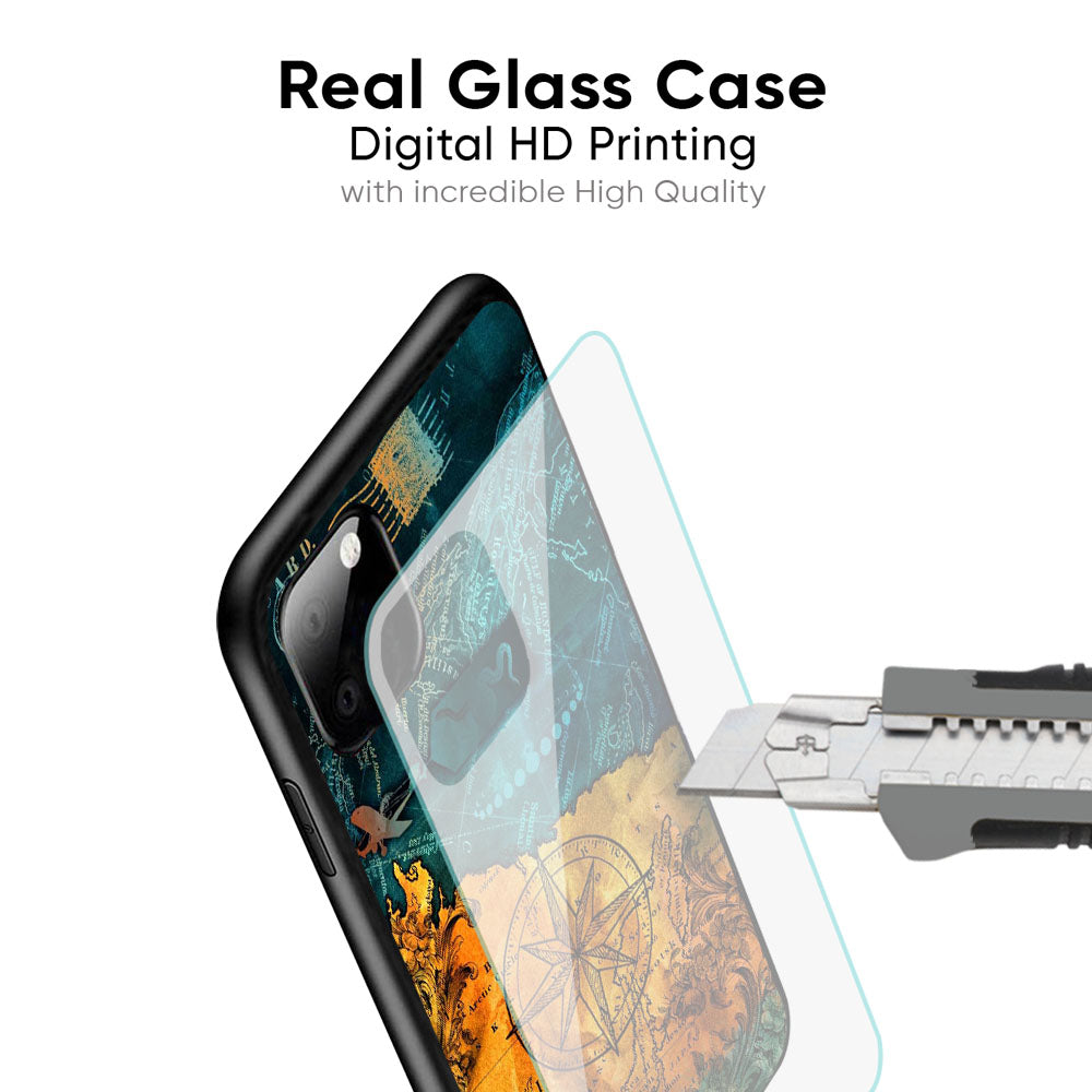 Architecture Map Glass Case for iPhone 17 Pro Max