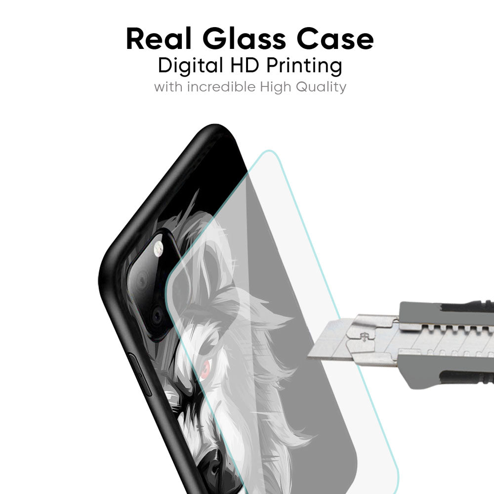 Wild Lion Glass Case for iPhone 17 Pro Max