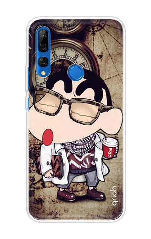 Nerdy Shinchan Soft Cover for Huawei Y9 Prime 2019