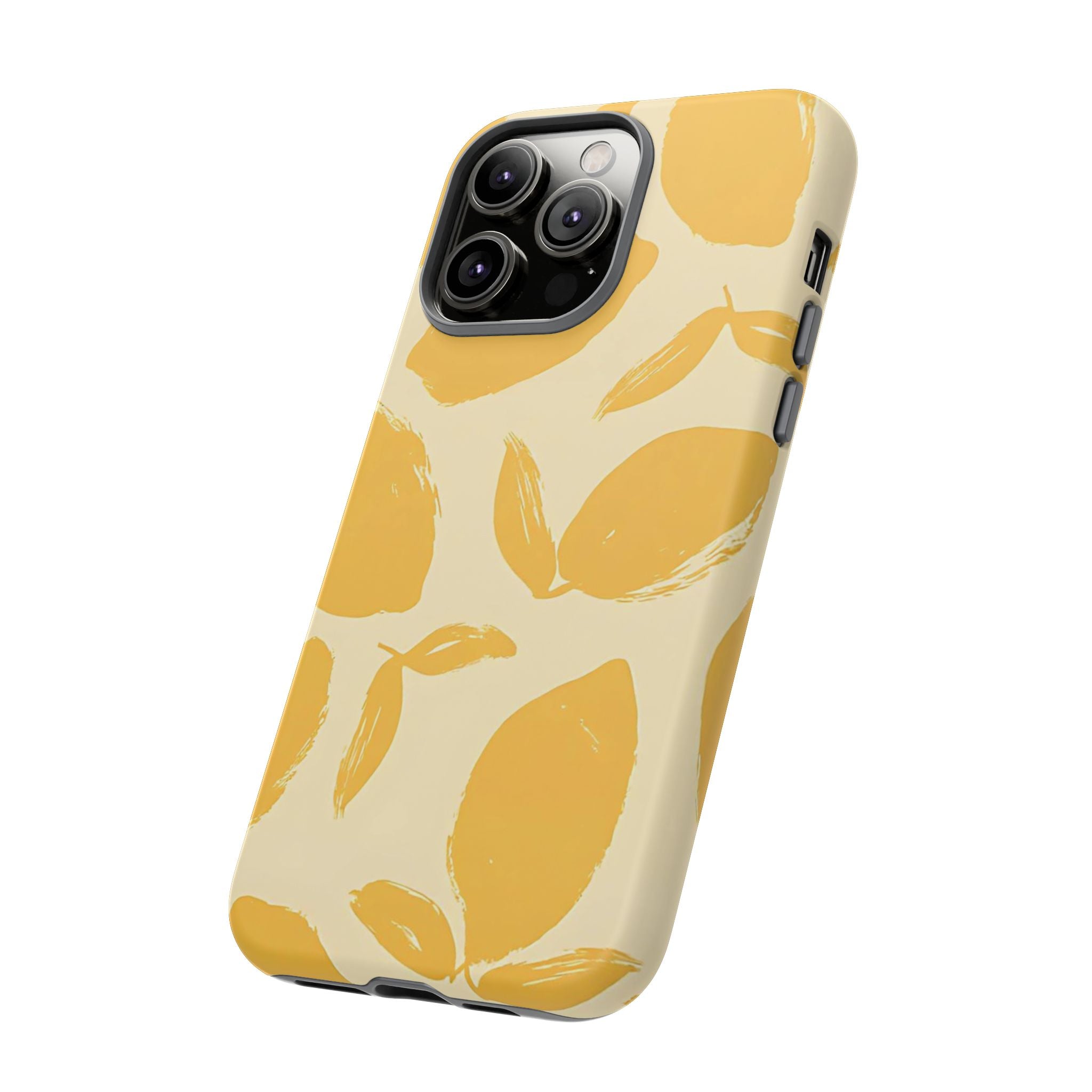Citrus Glow Premium Tough Shining Phone Case (Double Layer) Available For All iPhone Models