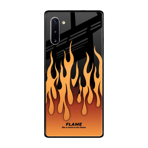 Fire Flame Glossy Case for Samsung Galaxy Note 10