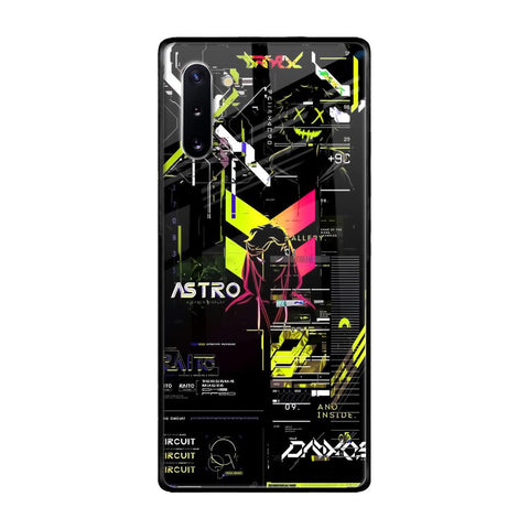Astro Glitch Glossy Case for Samsung Galaxy Note 10
