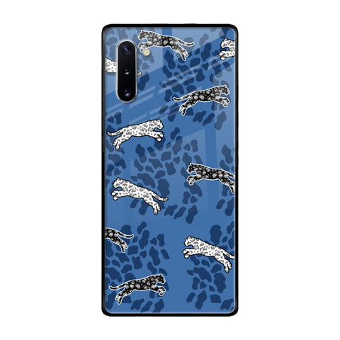 Blue Cheetah Glossy Case for Samsung Galaxy Note 10
