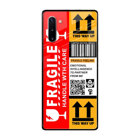 Handle With Care Glossy Case for Samsung Galaxy Note 10