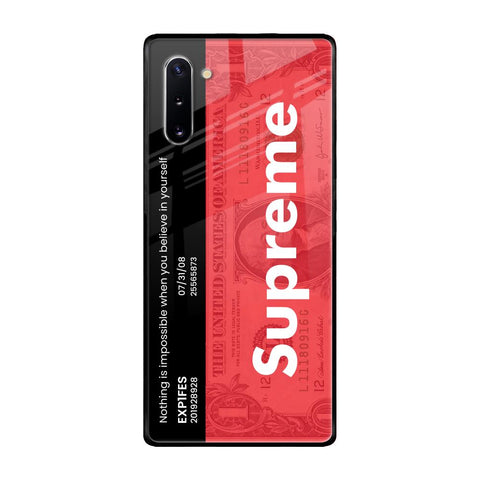 Supreme Ticket Glossy Case for Samsung Galaxy Note 10