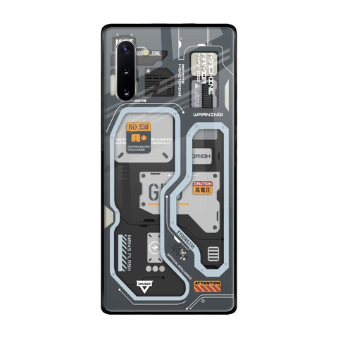 Retro Futuristic Glossy Case for Samsung Galaxy Note 10