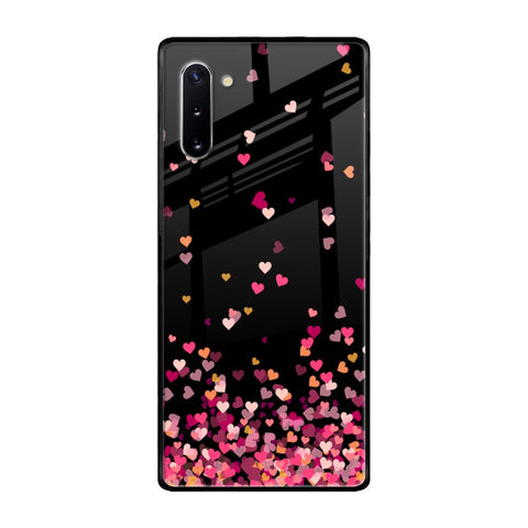 Heart Rain Fall Glossy Case For Samsung Galaxy Note 10