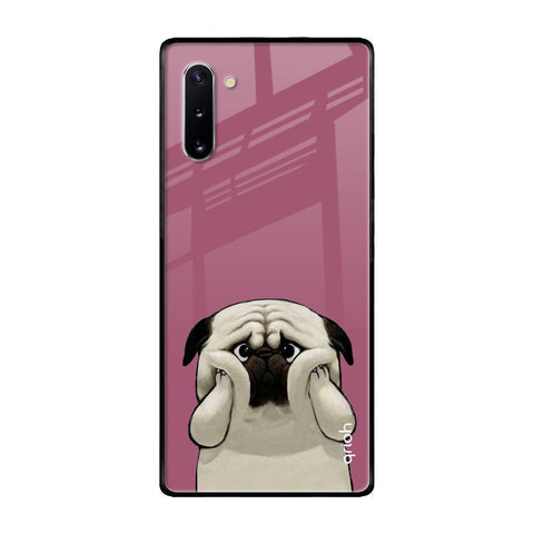 Funny Pug Face Glossy Case For Samsung Galaxy Note 10