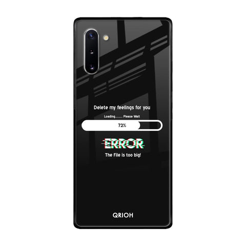 Error Glossy Case for Samsung Galaxy Note 10