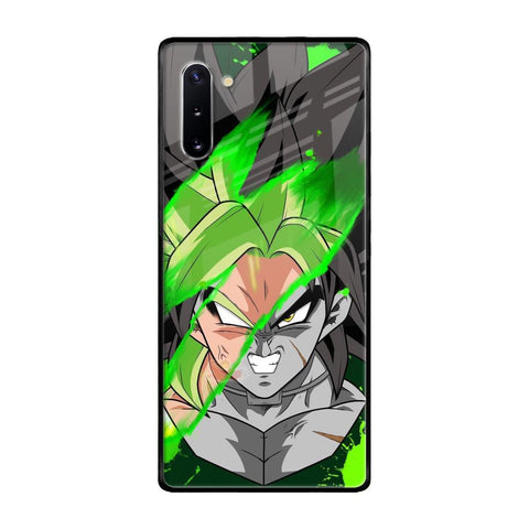 Anime Green Splash Glossy Case for Samsung Galaxy Note 10