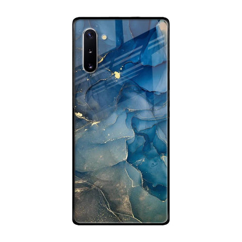 Blue Cool Marble Glossy Case for Samsung Galaxy Note 10