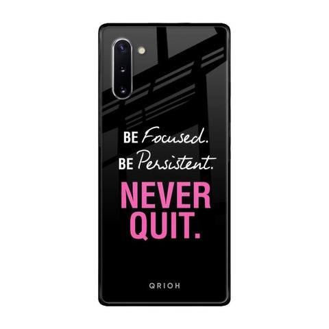 Be Focused Glossy case for Samsung Galaxy Note 10