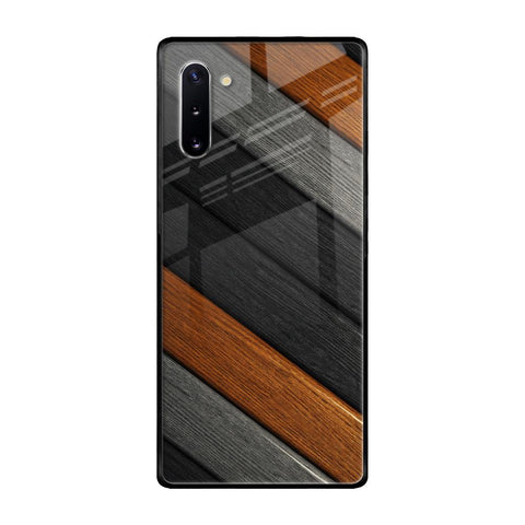 Tri Color Wood Glossy Case for Samsung Galaxy Note 10