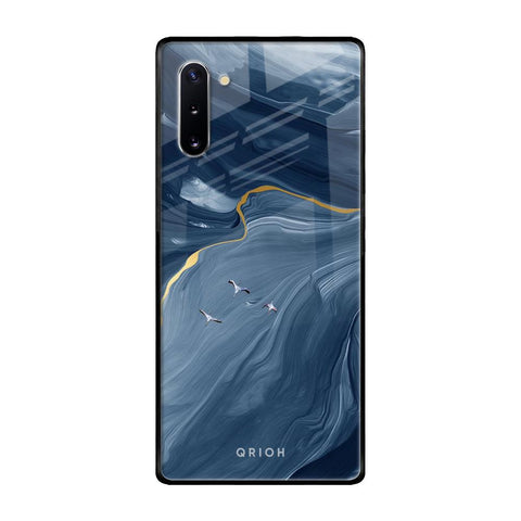Deep Ocean Marble Glossy Case for Samsung Galaxy Note 10