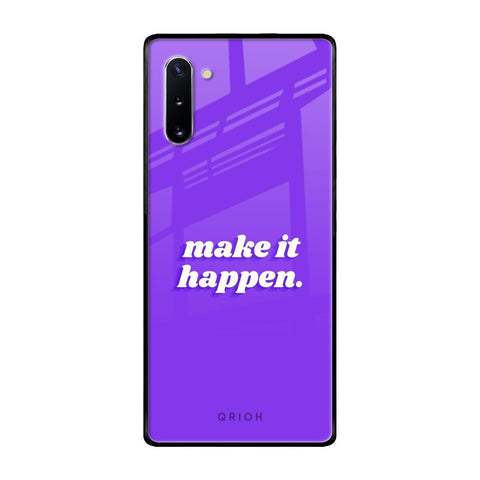 Make it Happen Glossy Case for Samsung Galaxy Note 10