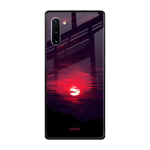 Morning Red Sky Glossy Case For Samsung Galaxy Note 10