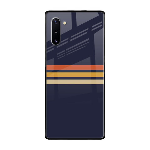 Tricolor Stripes Glossy Case For Samsung Galaxy Note 10