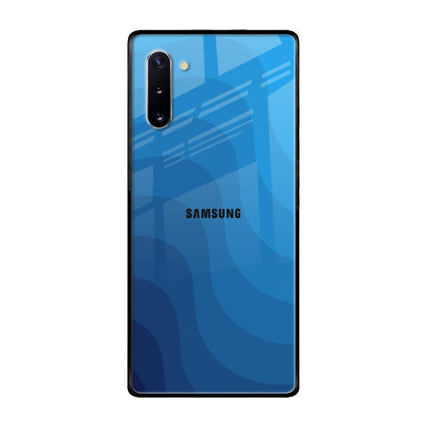 Blue Wave Abstract Glossy Case for Samsung Galaxy Note 10