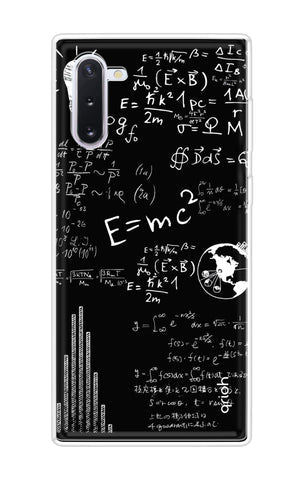 Equation Doodle Soft Cover for Samsung Galaxy Note 10