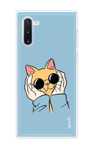 Attitude Cat Soft Cover for Samsung Galaxy Note 10