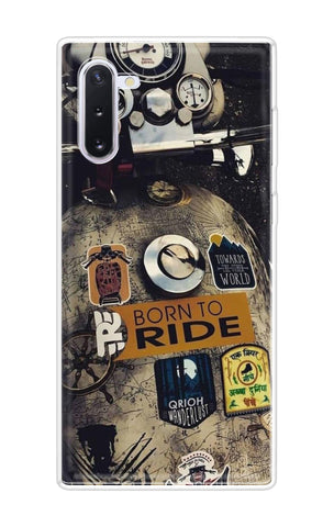 Ride Mode On Soft Cover for Samsung Galaxy Note 10