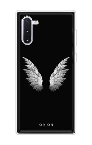 White Angel Wings Soft Cover for Samsung Galaxy Note 10