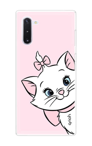 Cute Kitty Soft Cover For Samsung Galaxy Note 10